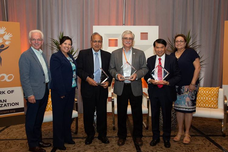 Leadership Award Honorees at the 2018 NEPO Summit. Leadership Award Honorees at the 2018 NEPO Summit.